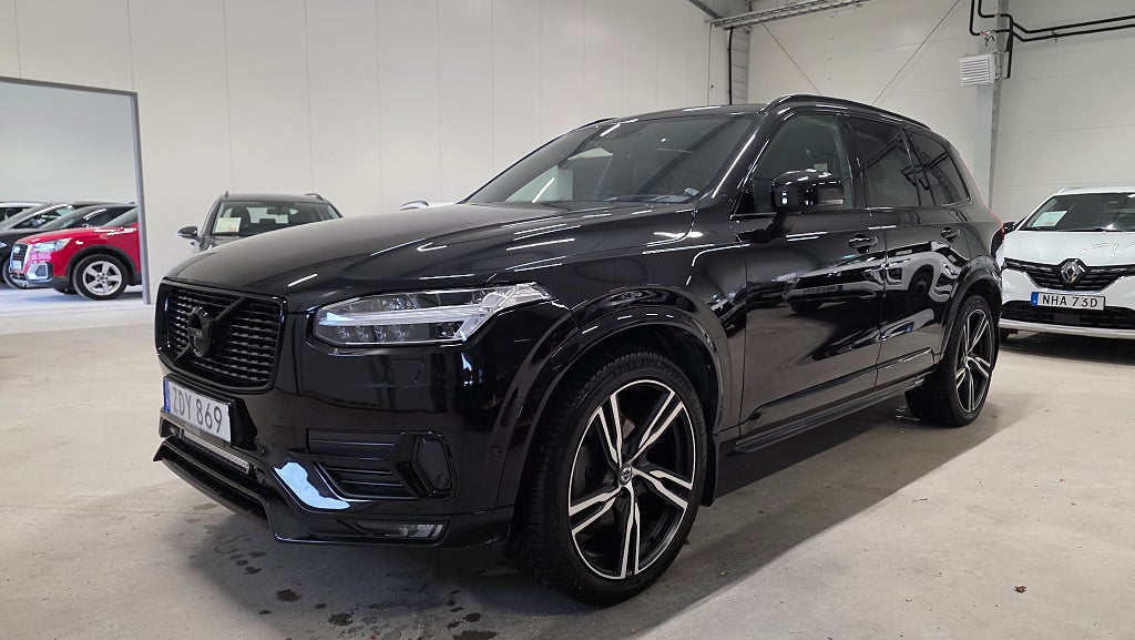 Volvo XC90 7-sits T6 AWD  R-Design B&W 22" - 2018