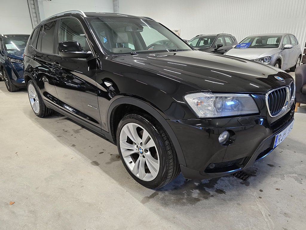 BMW X3 xDrive20d Steptronic *Automat *Vinterhjul - 2012 - Bild 4