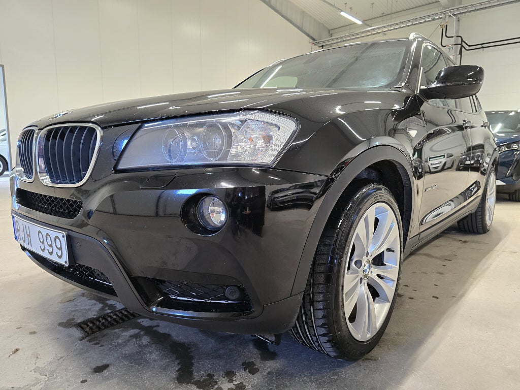 BMW X3 xDrive20d Steptronic *Automat *Vinterhjul - 2012 - Bild 12