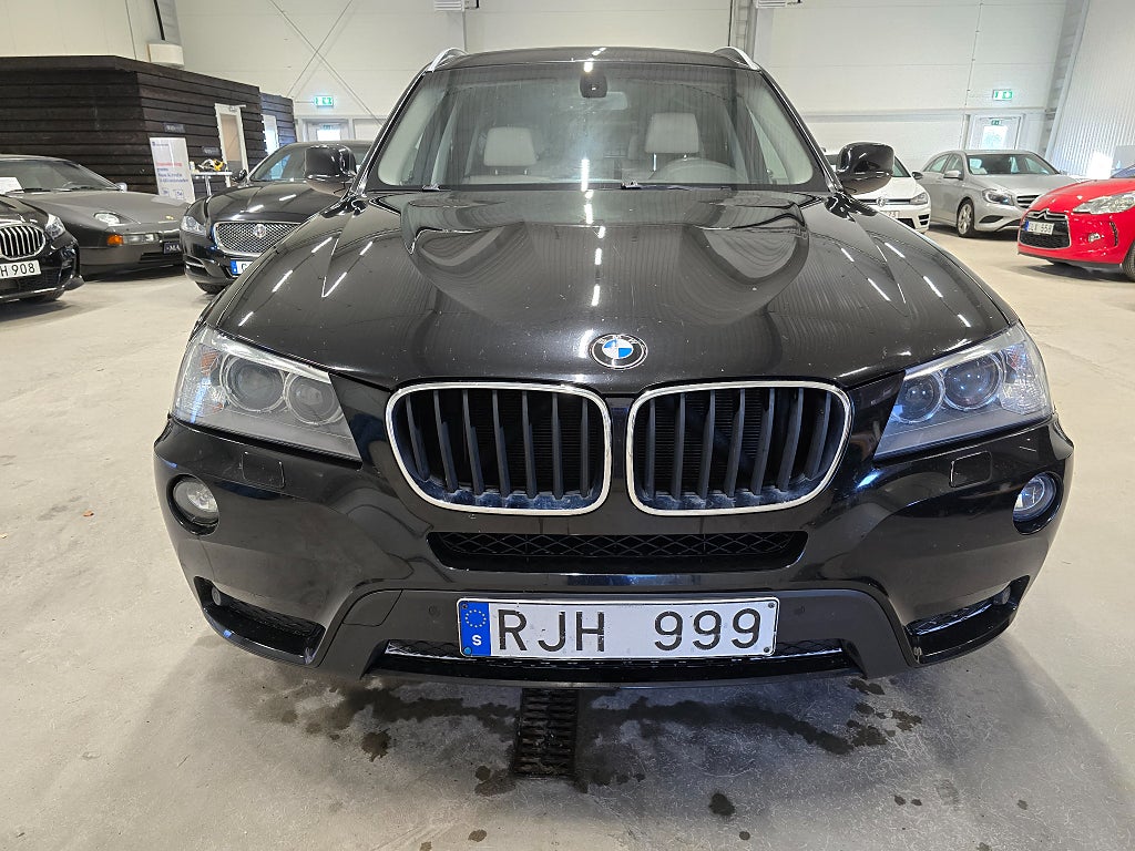 BMW X3 xDrive20d Steptronic *Automat *Vinterhjul - 2012 - Bild 2